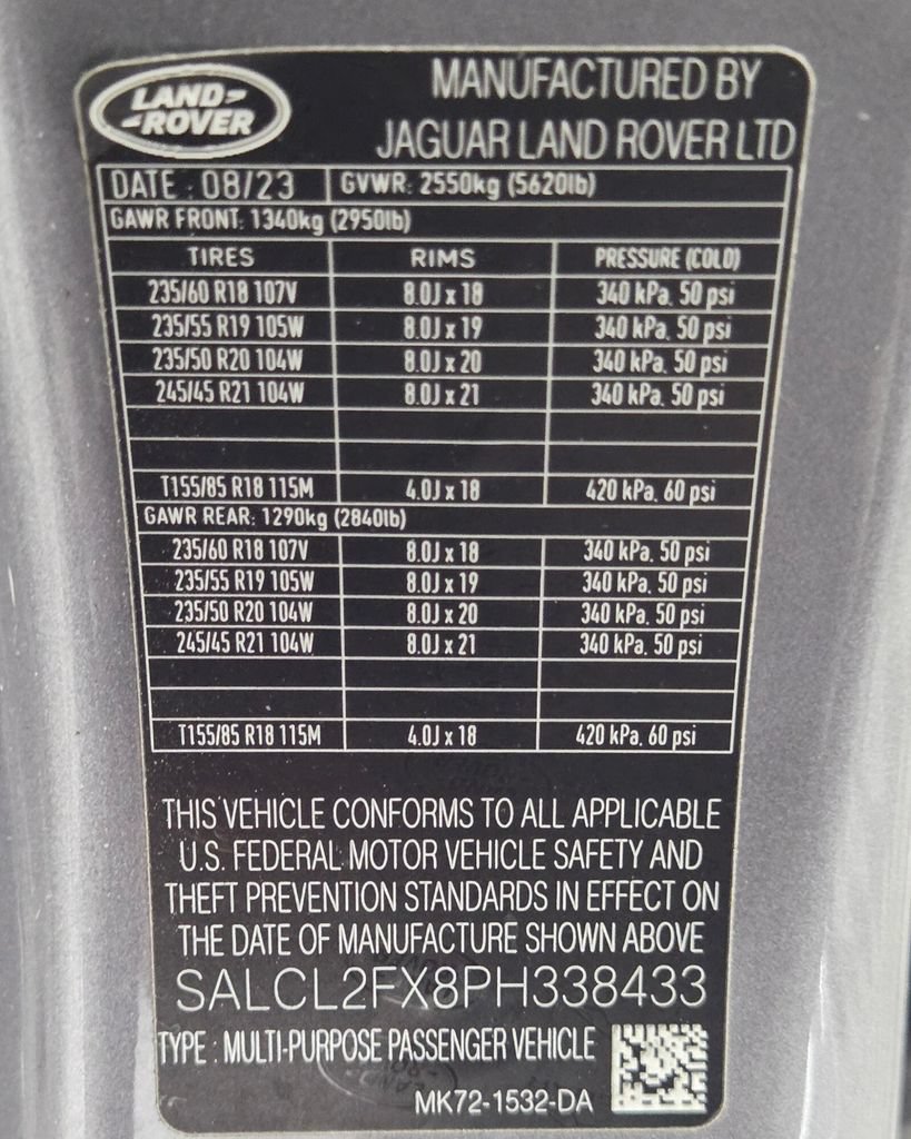 Used 2023 Land Rover Discovery Sport SE R-Dynamic AWD/4WD image 33