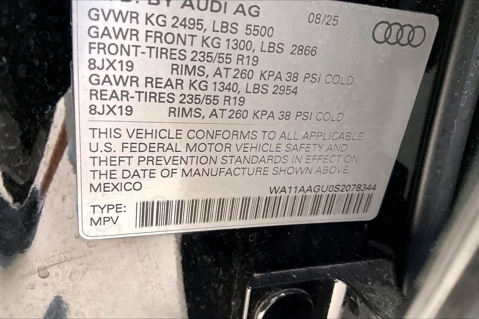 Used 2025 Audi Q5 Premium w/ Convenience Package AWD/4WD image 34