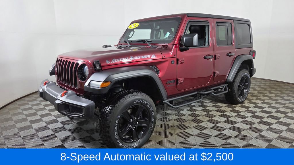 Used 2021 Jeep Wrangler Unlimited Sport image 3