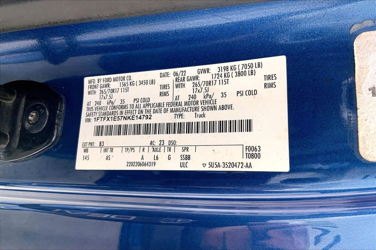 Used 2022 Ford F150 XL w/ Equipment Group 101A High image 33