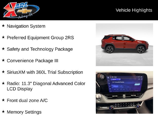 Certified 2026 Chevrolet Equinox RS w/ Convenience Package III AWD/4WD image 2