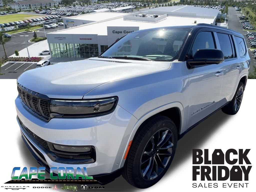 New 2025 Jeep Grand Wagoneer Series II Obsidian w/ Quick Order Packagew 28T