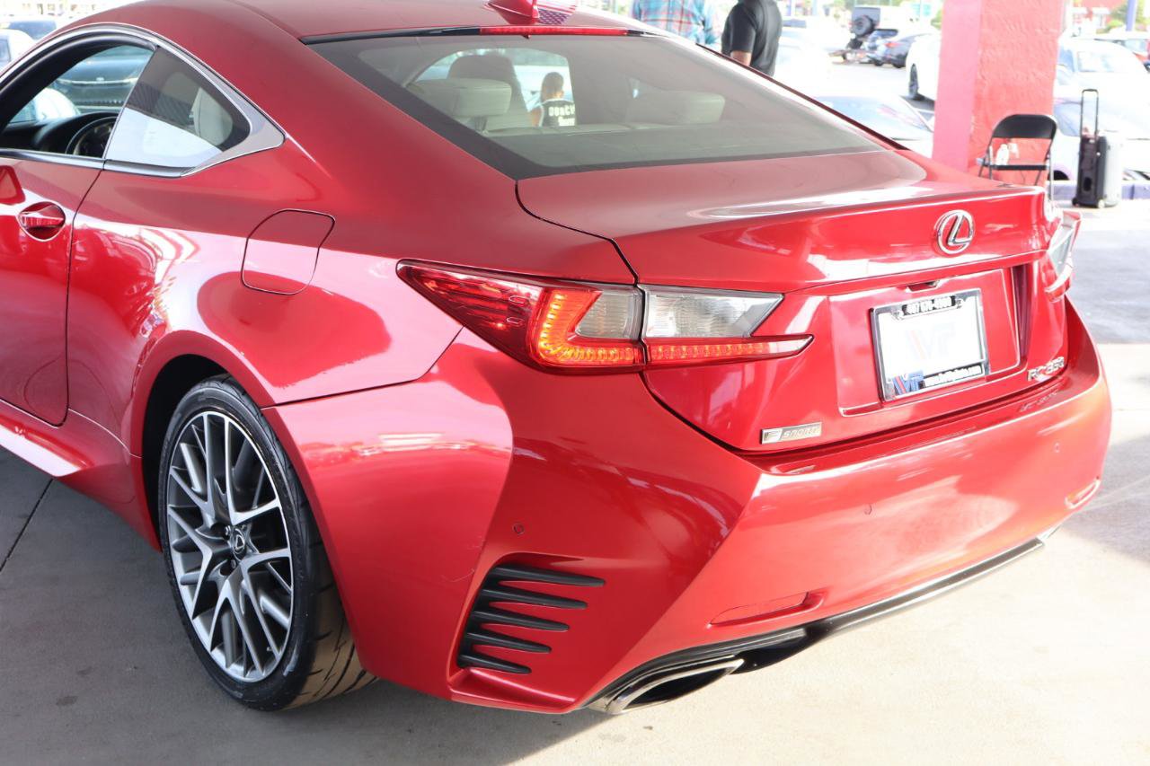 Used 2015 Lexus RC 350 w/ F Sport w/Summer Tires RWD image 9