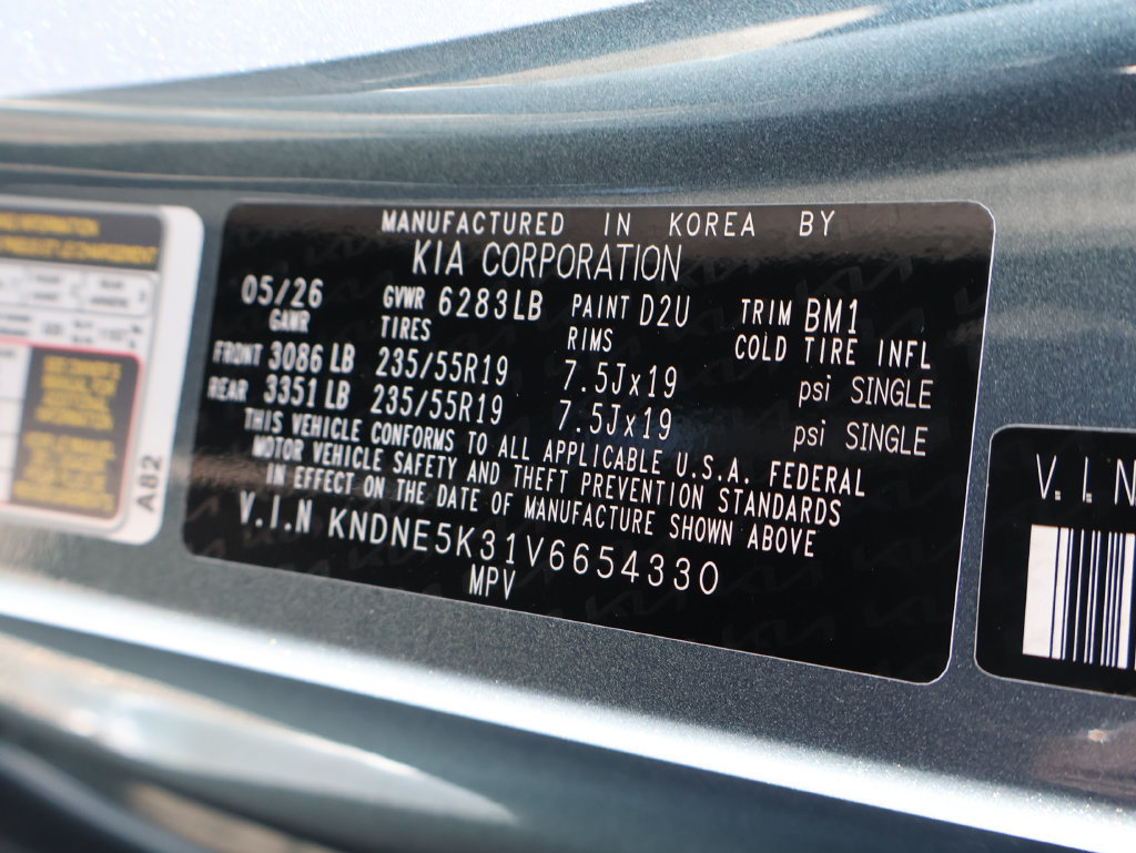 New 2027 Kia Carnival SX w/ Dark Edition Package FWD image 39