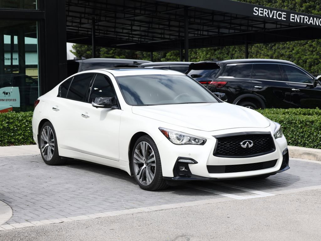 Certified 2023 INFINITI Q50 Sensory RWD image 2
