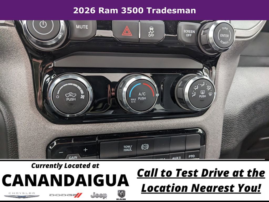 New 2026 RAM 3500 Tradesman w/ Chrome Appearance Group A AWD/4WD image 25