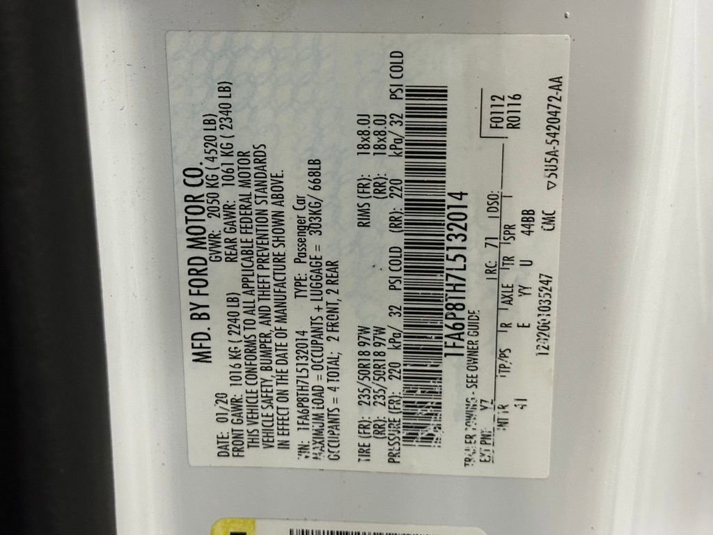 Used 2020 Ford Mustang Premium image 30