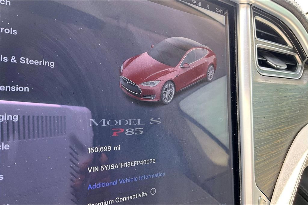 Used 2014 Tesla Model S P85 RWD image 29
