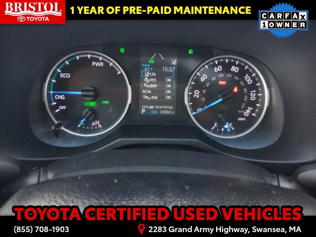 Certified 2021 Toyota RAV4 XLE Premium w/ Carpet Mat Package (TMS) AWD/4WD image 31