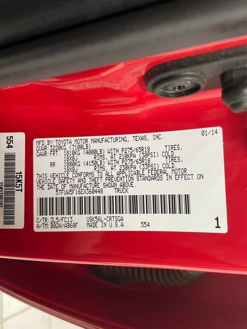 Used 2014 Toyota Tundra SR5 w/ SR5 Upgrade Package AWD/4WD image 26