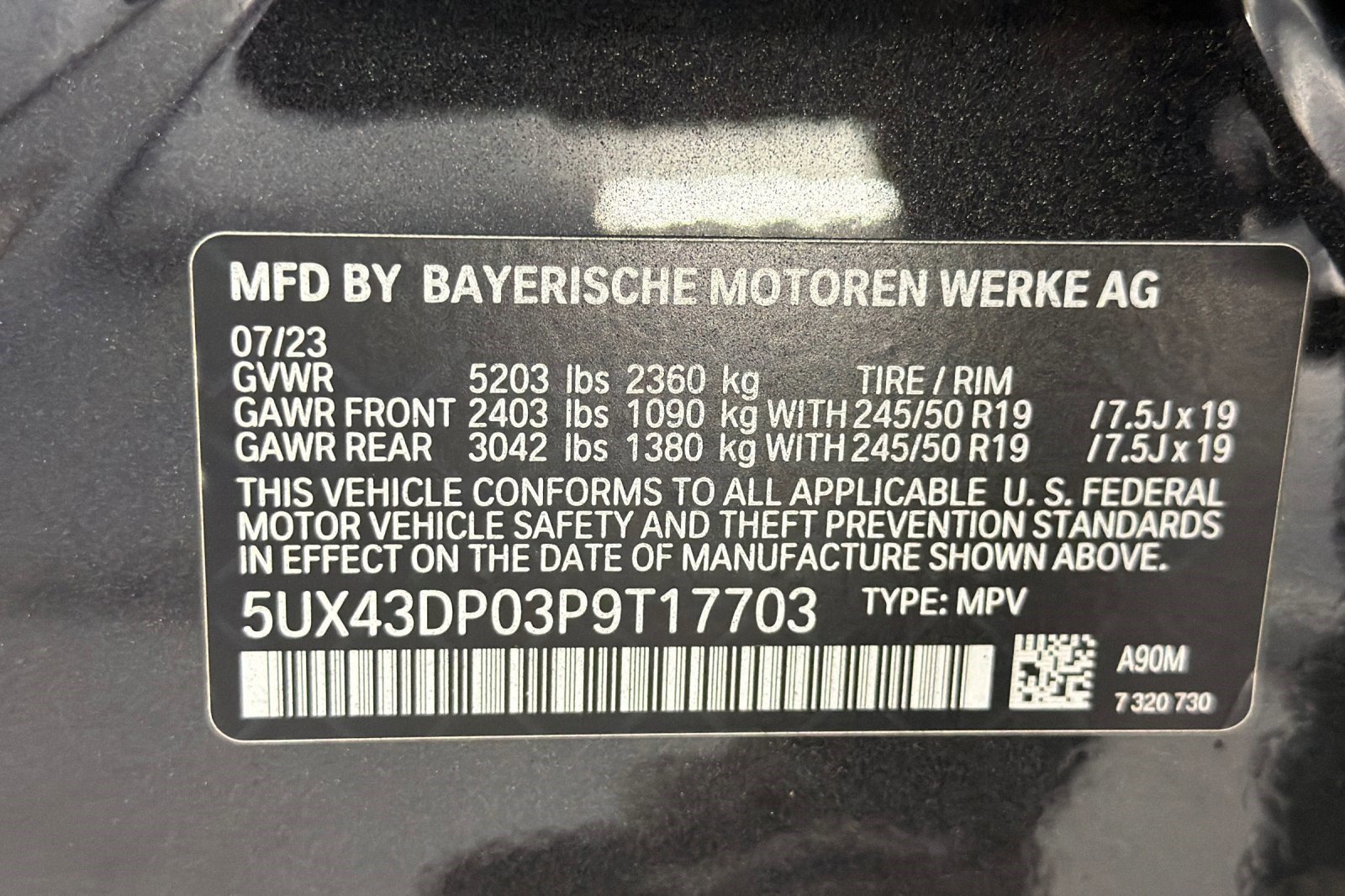 Used 2023 BMW X3 sDrive30i w/ Convenience Package RWD image 20