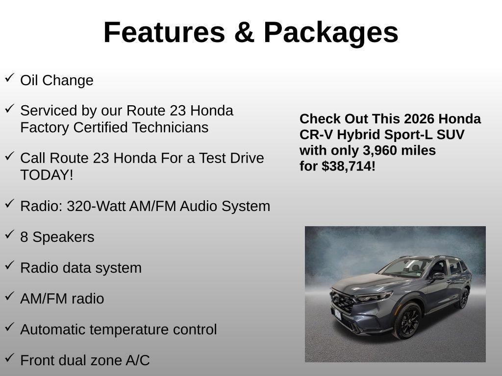 Certified 2026 Honda CR-V Sport-L image 4
