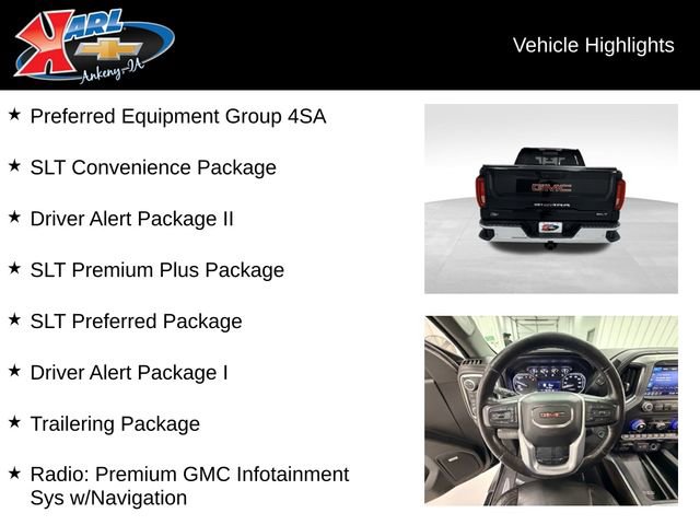 Certified 2020 GMC Sierra 1500 SLT w/ SLT Premium Plus Package AWD/4WD image 2