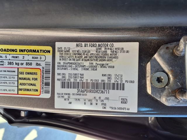 Used 2013 Ford Fusion SE FWD image 9