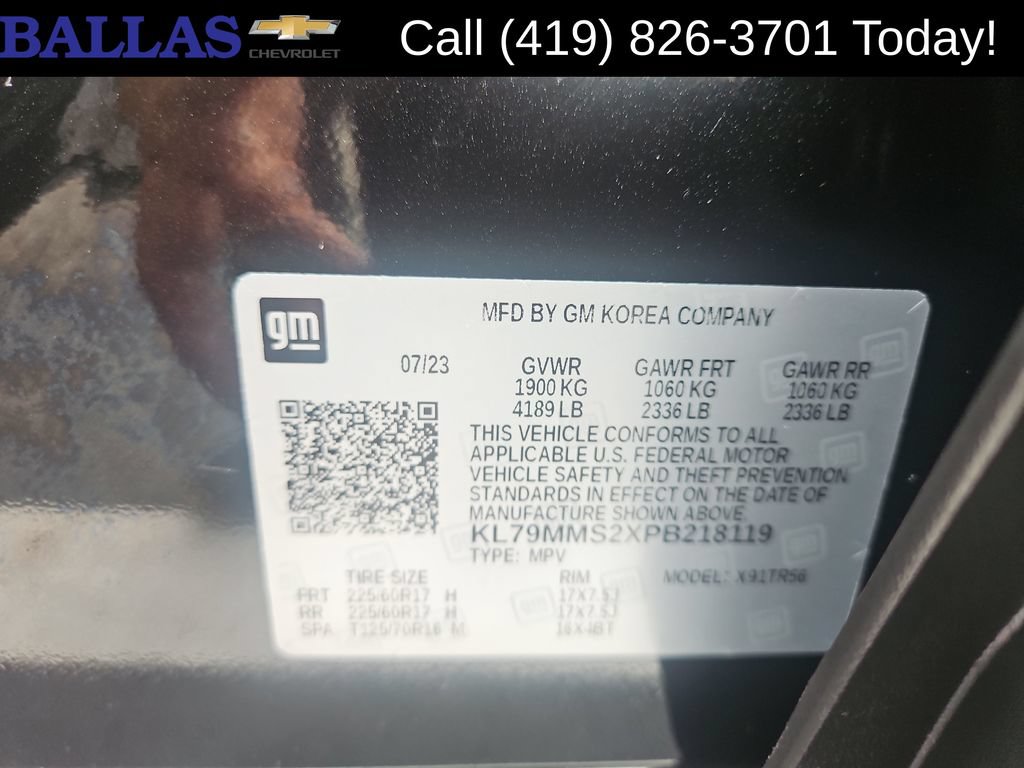 Certified 2023 Chevrolet TrailBlazer LS FWD image 31