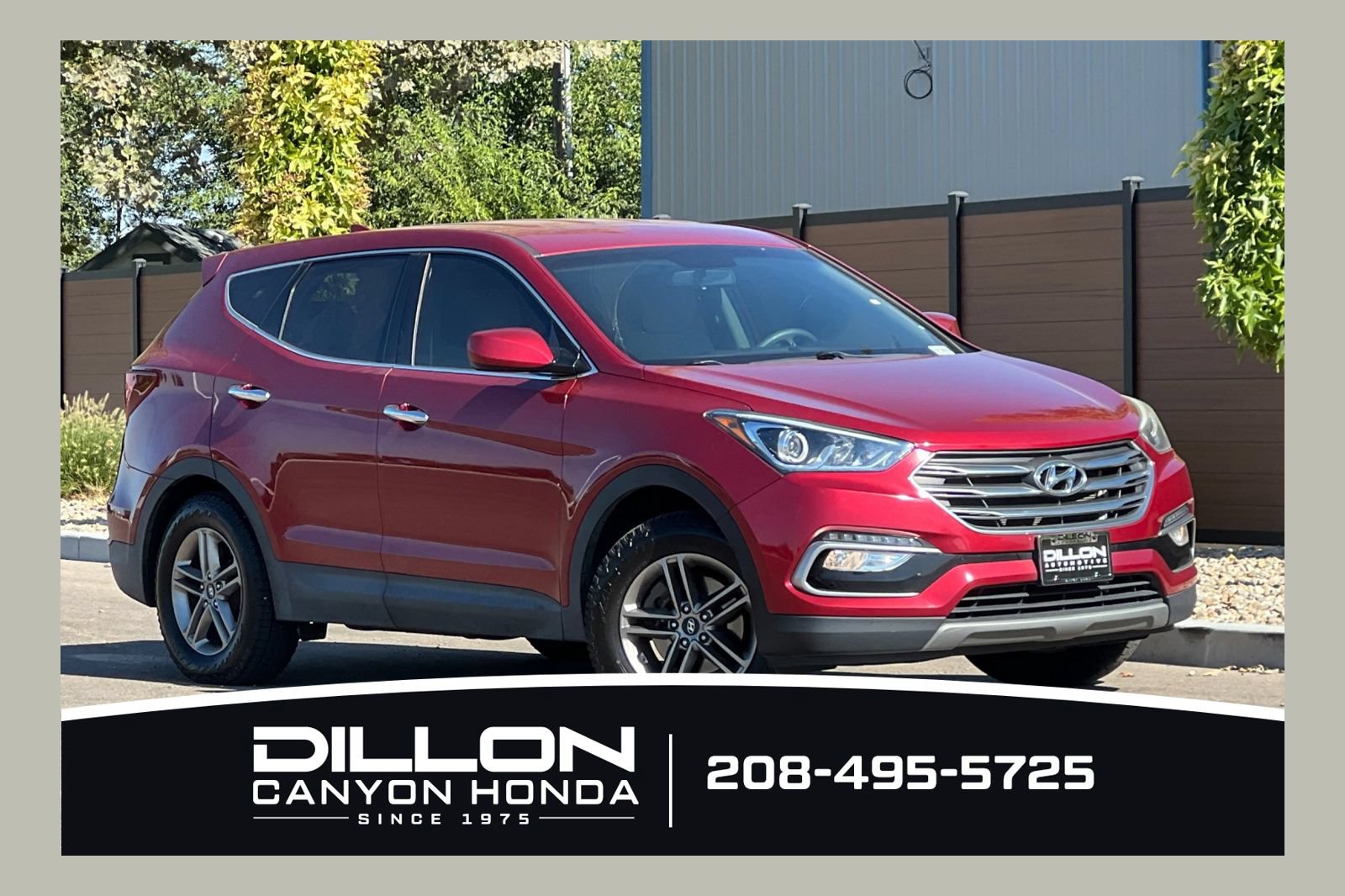 Used 2017 Hyundai Santa Fe Sport