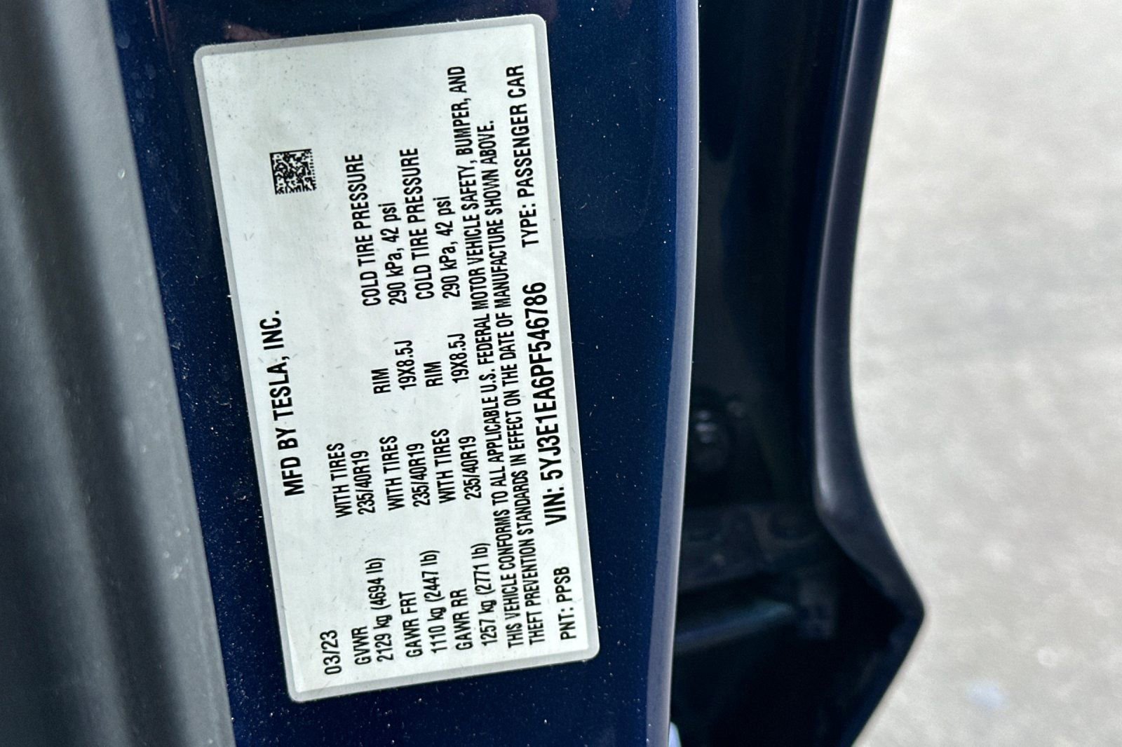 Used 2023 Tesla Model 3 Standard Range image 22