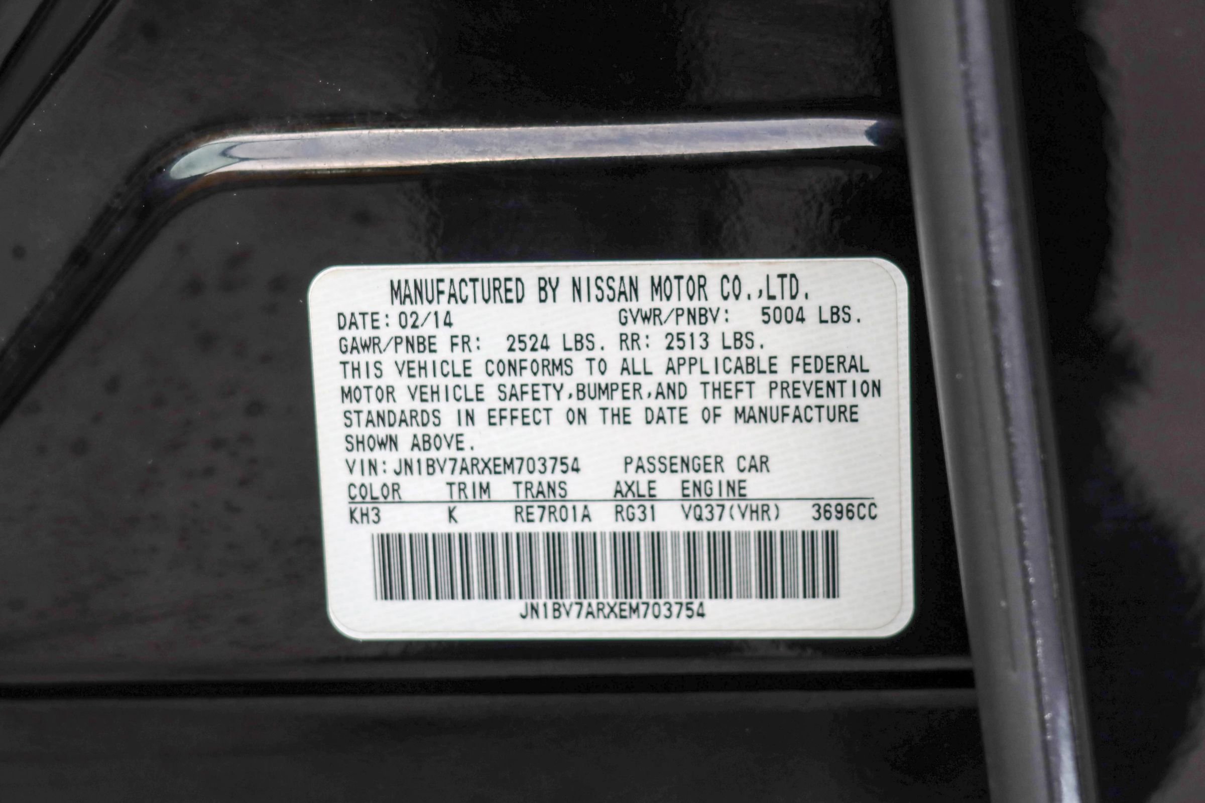 Used 2014 INFINITI Q50 Premium w/ Navigation Package image 10