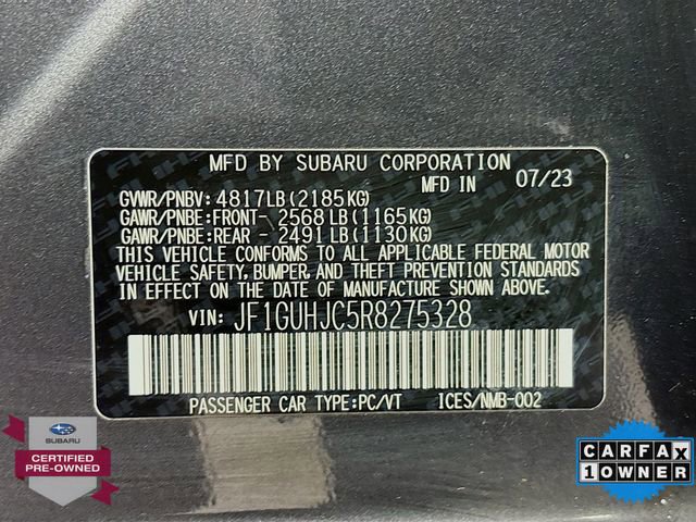 Certified 2024 Subaru Impreza RS image 32