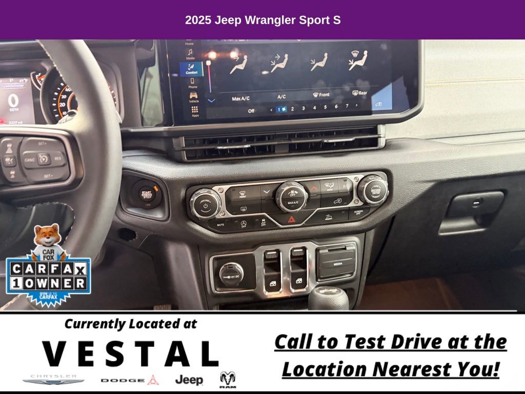 Used 2025 Jeep Wrangler Sport AWD/4WD image 10