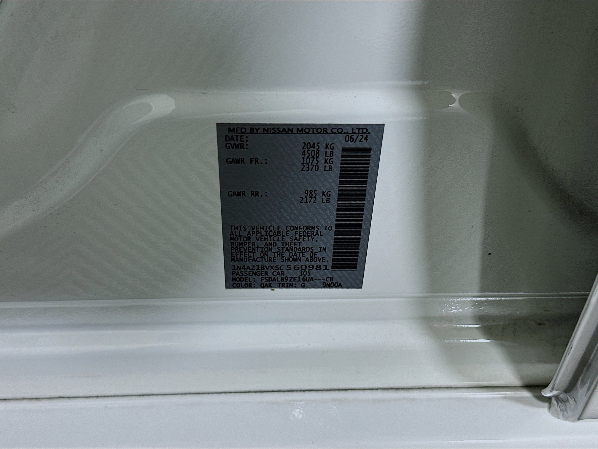 Used 2025 Nissan Leaf S FWD image 12