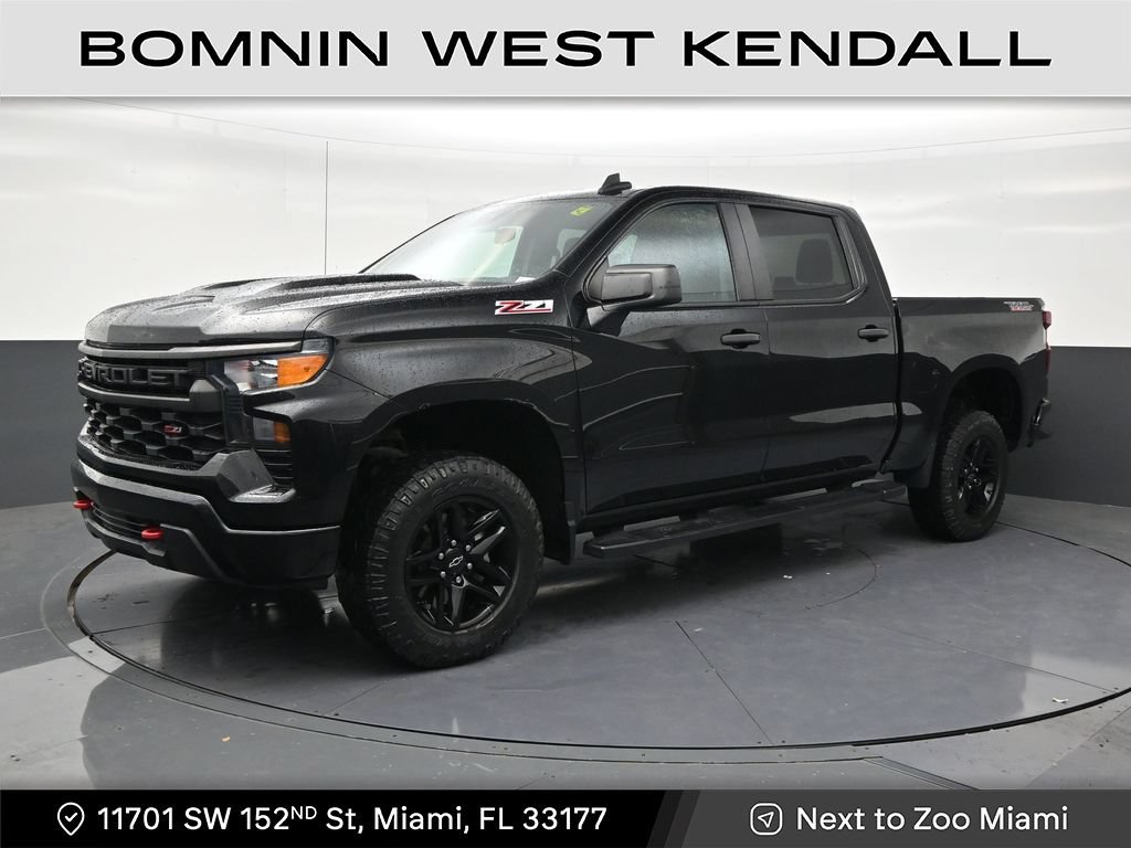 Used 2023 Chevrolet Silverado 1500 Custom Trail Boss AWD/4WD image 1