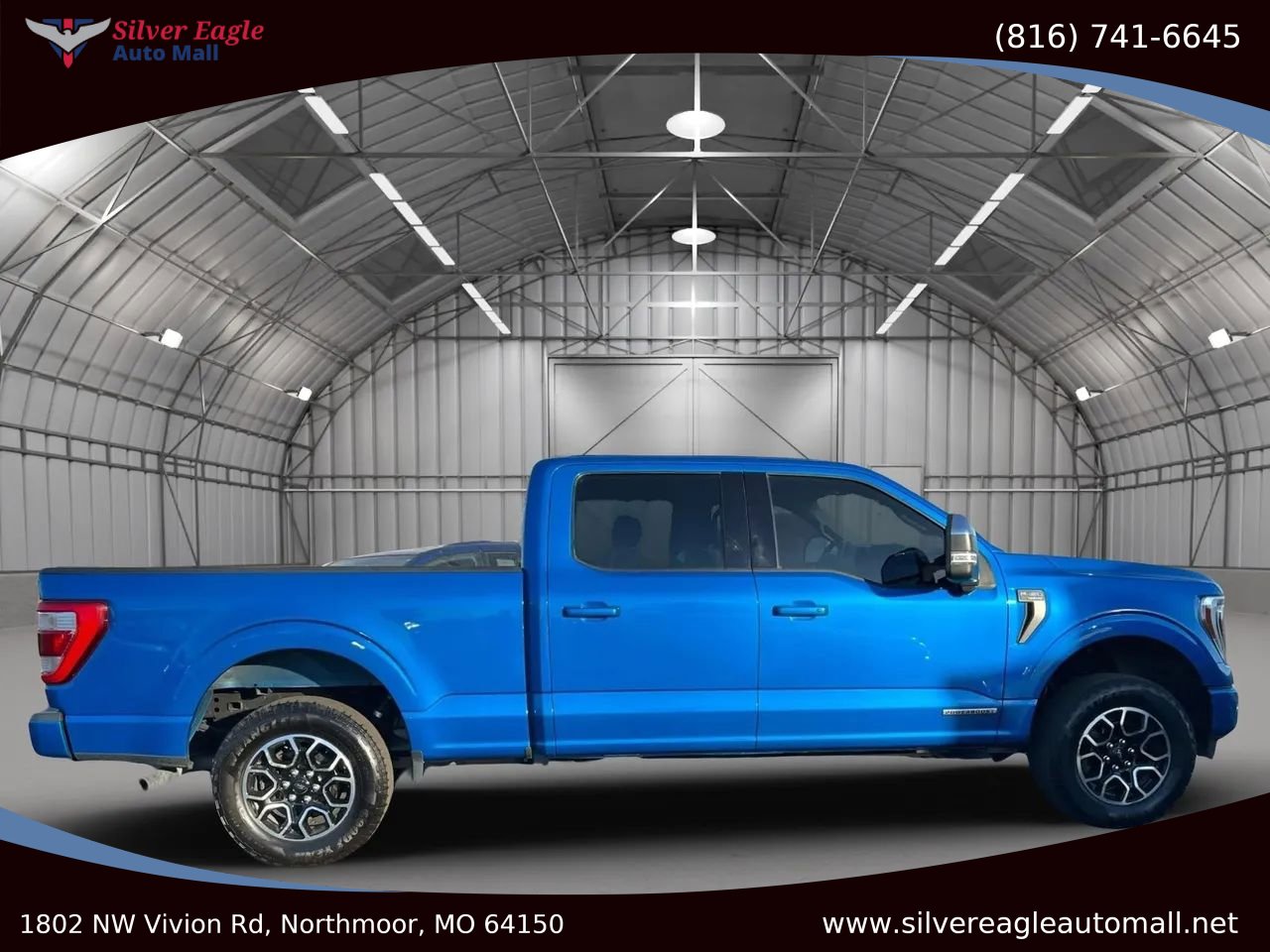 Used 2021 Ford F150 Lariat w/ Equipment Group 502A High image 2
