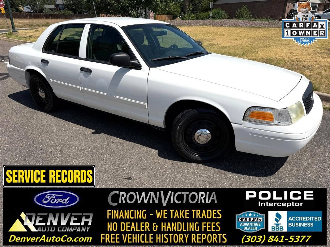 Used 2010 Ford Crown Victoria Police Interceptor