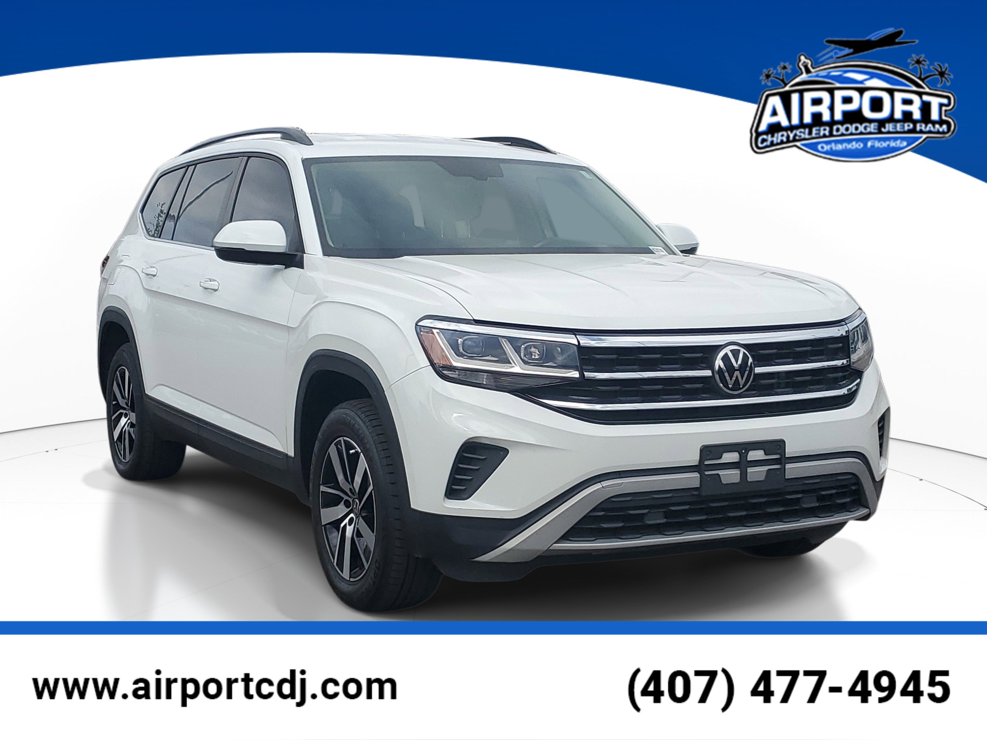 Used 2021 Volkswagen Atlas SE