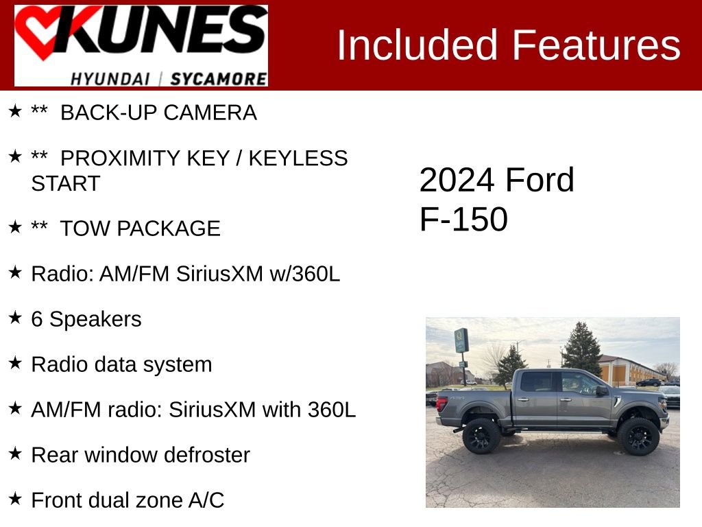 Used 2024 Ford F150 XLT image 2