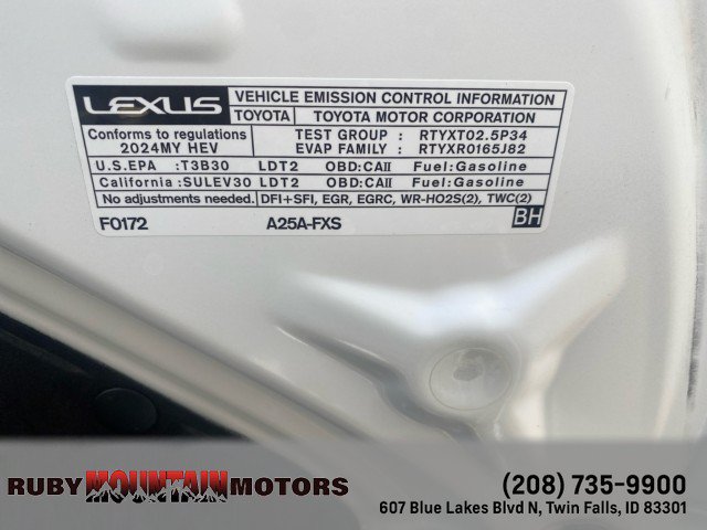 Used 2024 Lexus RX 350h w/ Convenience Package AWD/4WD image 10