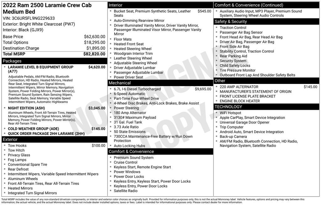 Used 2022 RAM 2500 Laramie image 37