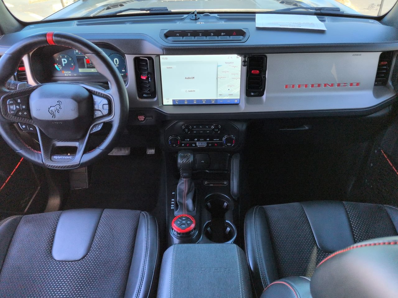 Certified 2024 Ford Bronco Raptor w/ Interior Carbon Fiber Pack 6 AWD/4WD image 15