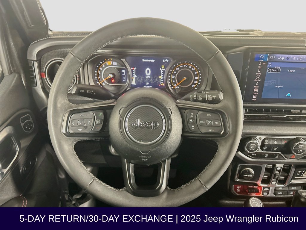 Used 2025 Jeep Wrangler Unlimited Rubicon w/ Safety Group AWD/4WD image 14