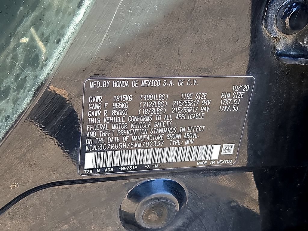 Used 2021 Honda HR-V EX-L image 29