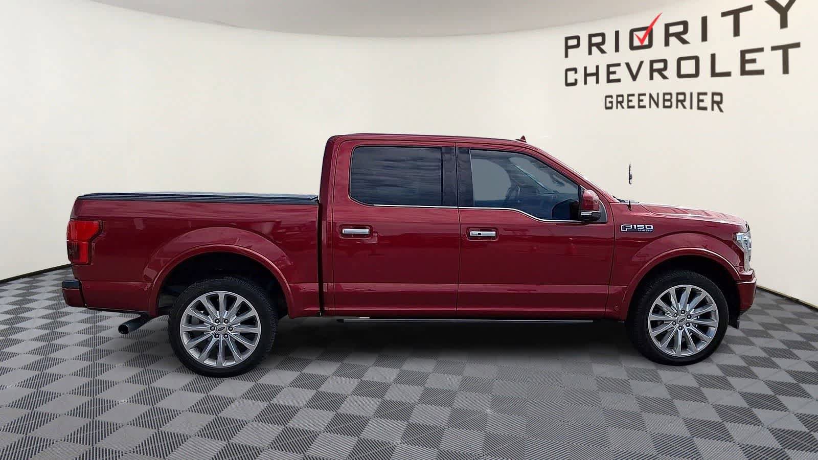 Used 2018 Ford F150 Limited w/ Trailer Tow Package image 9