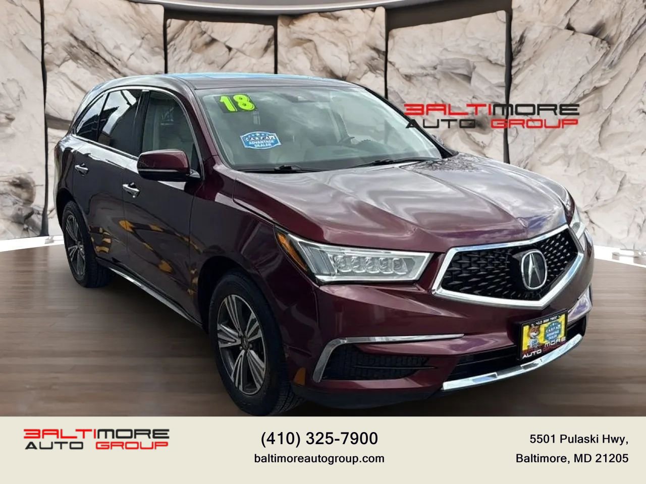 Used 2018 Acura MDX SH-AWD image 3
