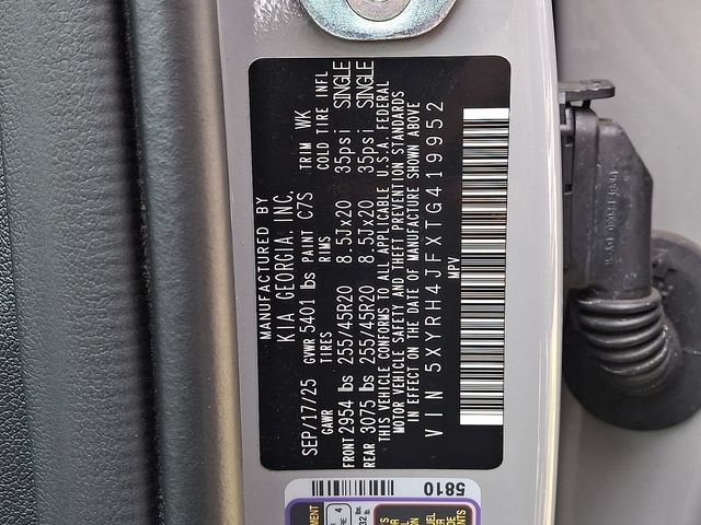 Certified 2026 Kia Sorento EX w/ EX Premium Package FWD image 28