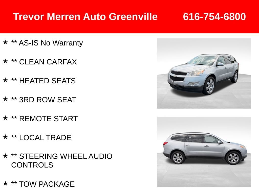 Used 2012 Chevrolet Traverse LT w/ All-Star Edition FWD image 8