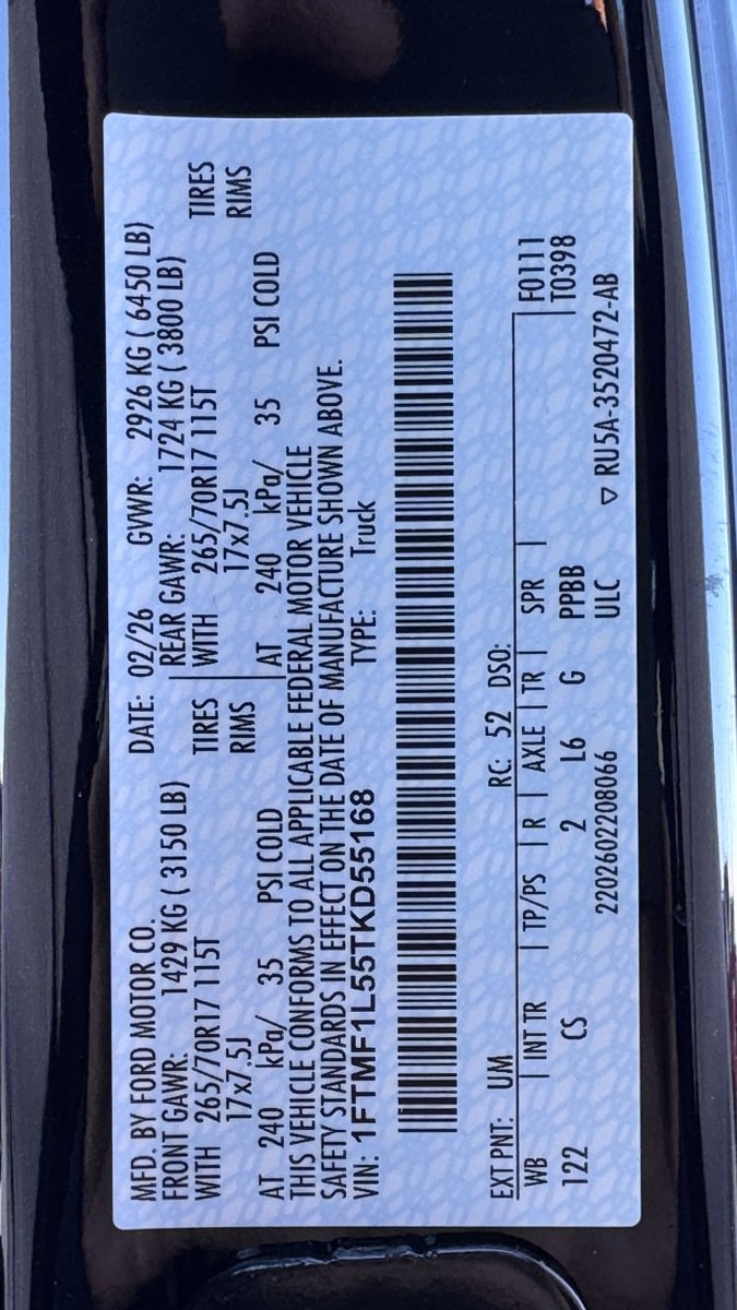 New 2026 Ford F150 XL image 13