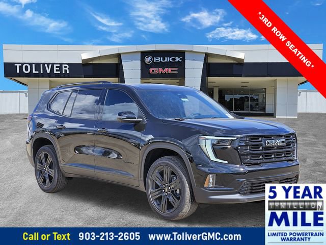 New 2026 GMC Acadia Elevation w/ Black Edition