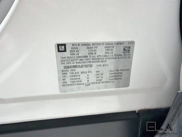 Used 2018 Chevrolet Equinox Premier FWD image 35