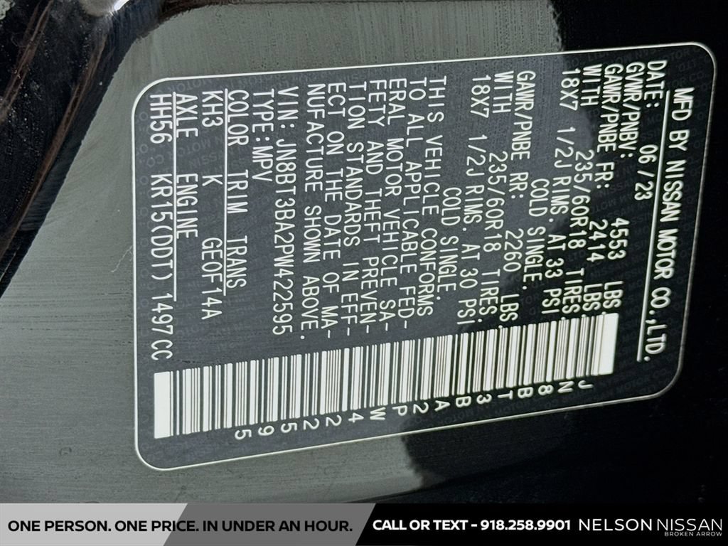 Certified 2023 Nissan Rogue SV FWD image 29