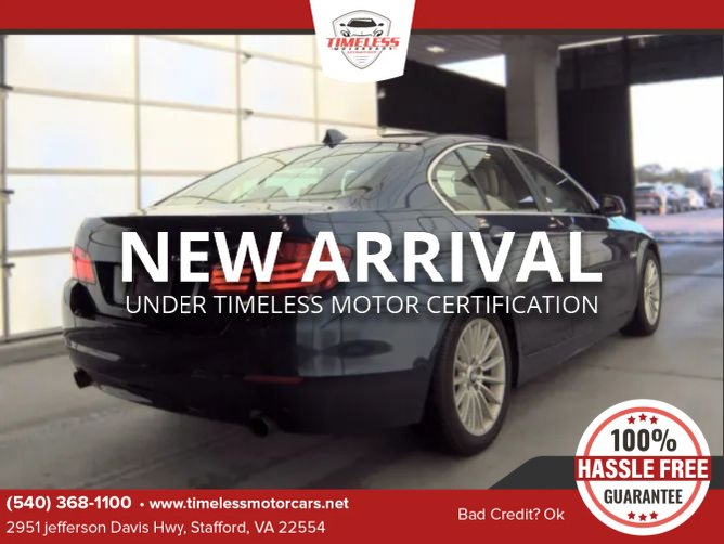 Used 2013 BMW 535i Sedan w/ Technology Pkg