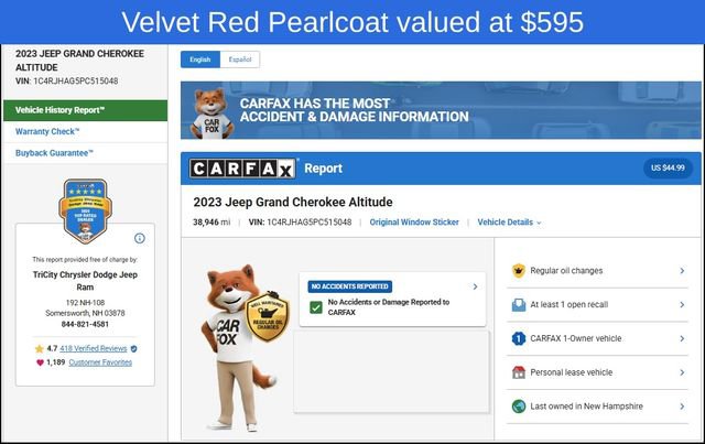 Used 2023 Jeep Grand Cherokee Altitude image 7