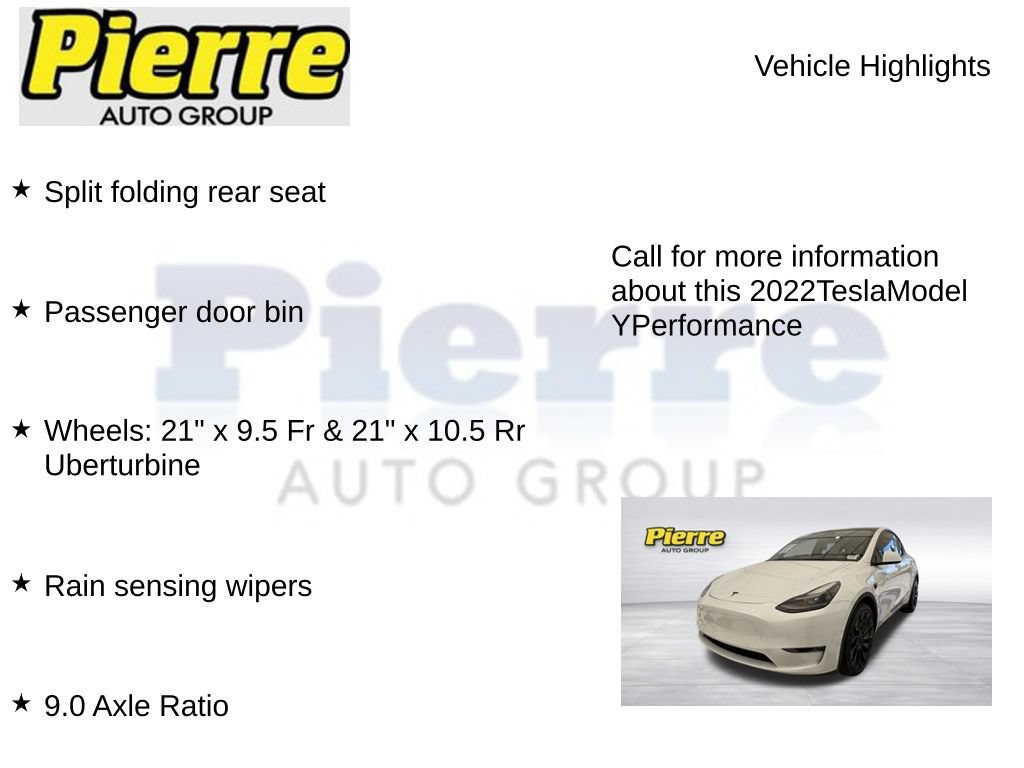 Used 2022 Tesla Model Y Performance AWD/4WD image 22