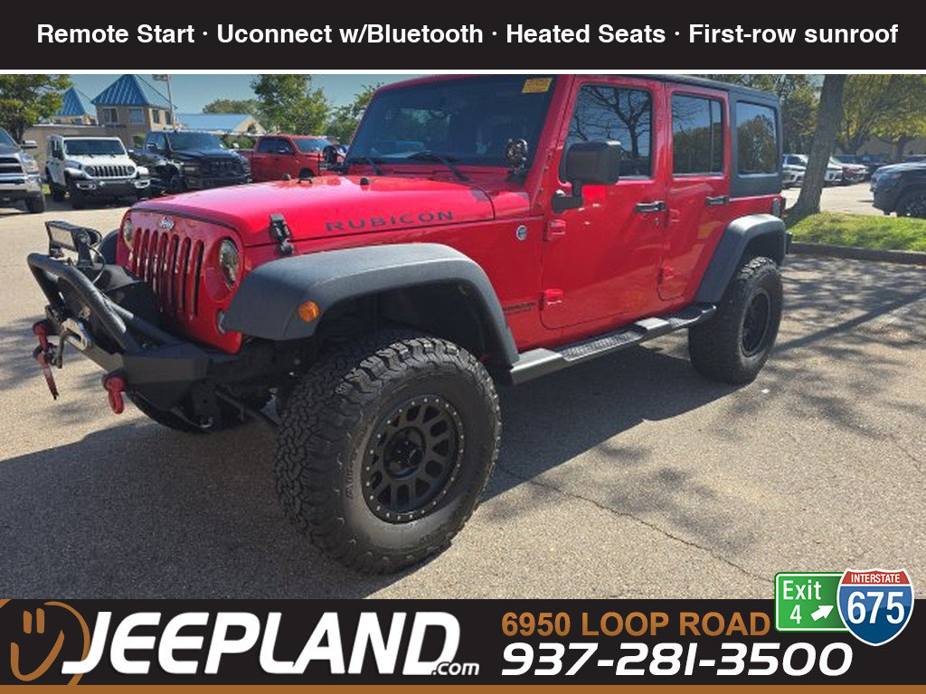 Used 2014 Jeep Wrangler Unlimited Rubicon w/ Dual Top Group AWD/4WD image 1
