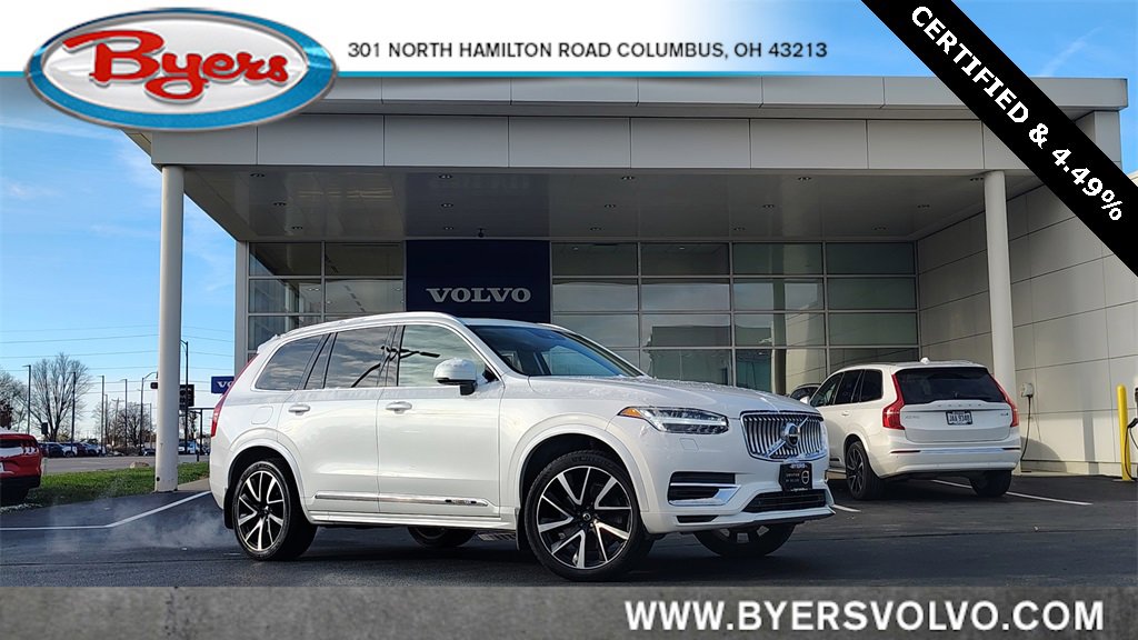 Certified 2022 Volvo XC90 T8 Inscription Expression w/ Advanced Package
