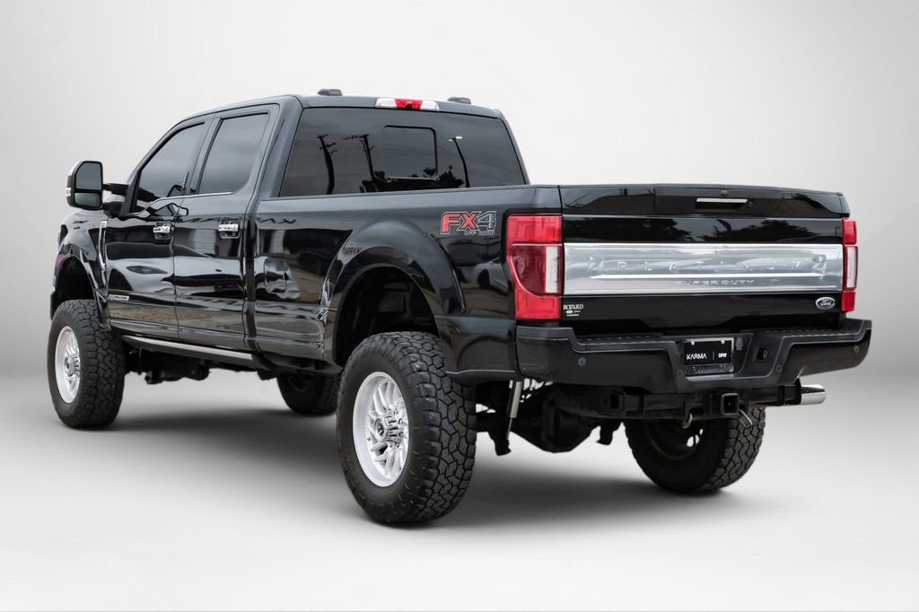 Used 2022 Ford F350 Platinum w/ FX4 Off-Road Package AWD/4WD image 8