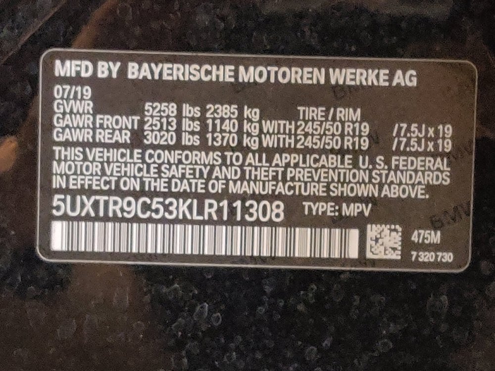 Used 2019 BMW X3 xDrive30i w/ Convenience Package AWD/4WD image 33